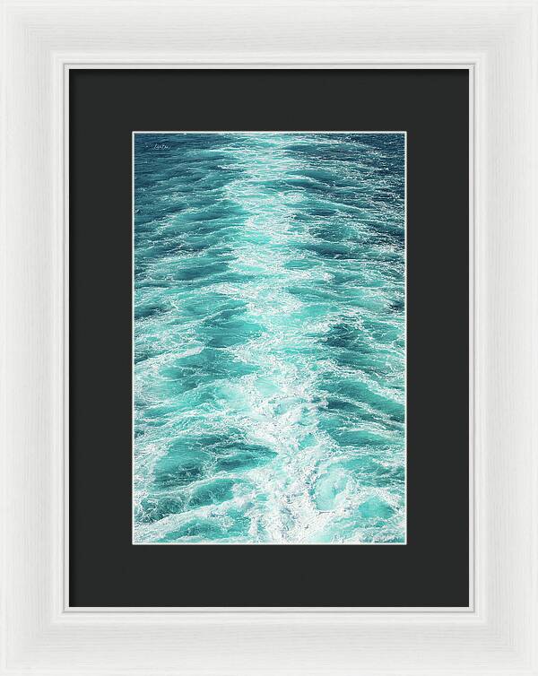 Off the Coastal Waters of Italy - Framed Print