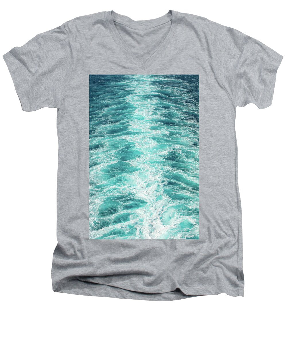 Off the Coastal Waters of Italy - Men's V-Neck T-Shirt