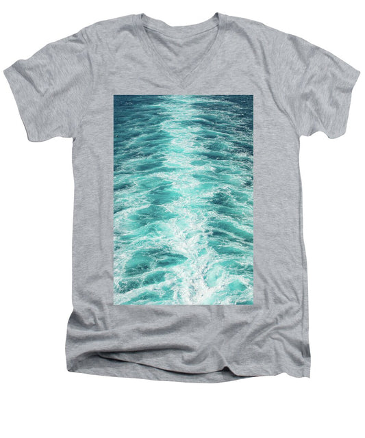 Off the Coastal Waters of Italy - Men's V-Neck T-Shirt
