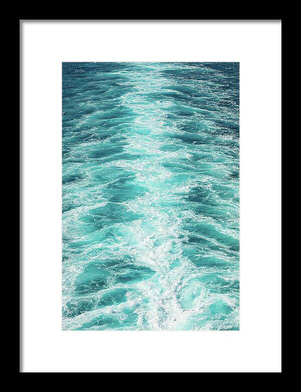 Off the Coastal Waters of Italy - Framed Print