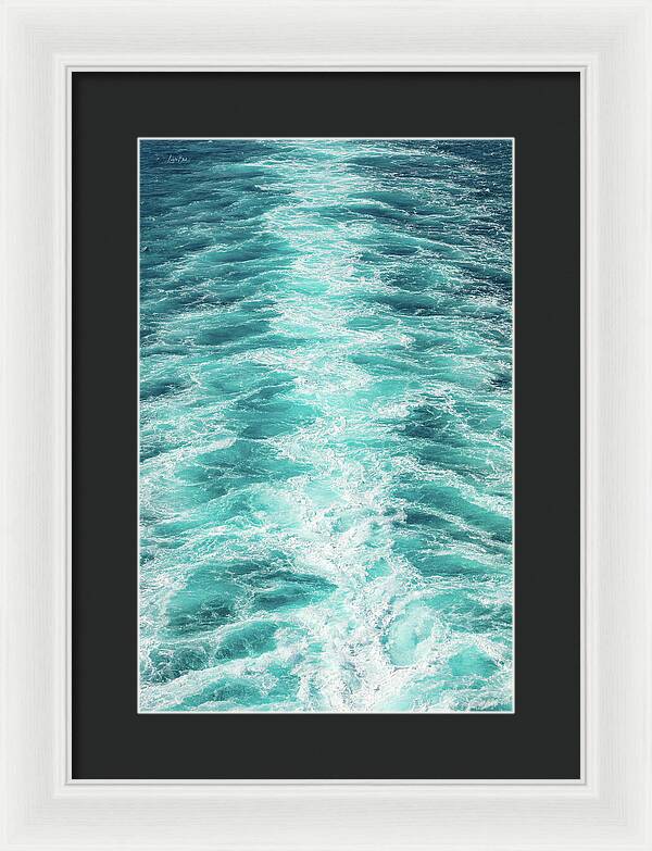 Off the Coastal Waters of Italy - Framed Print