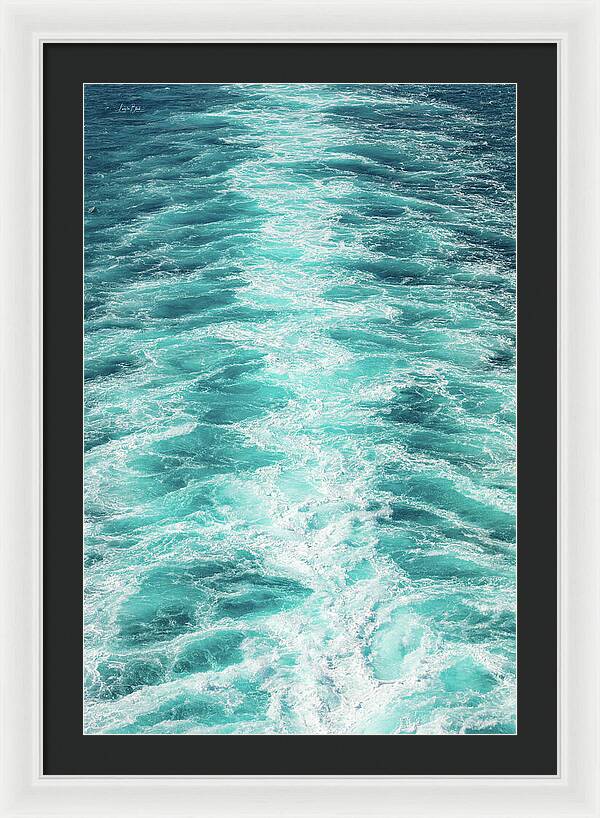 Off the Coastal Waters of Italy - Framed Print