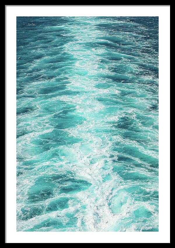 Off the Coastal Waters of Italy - Framed Print