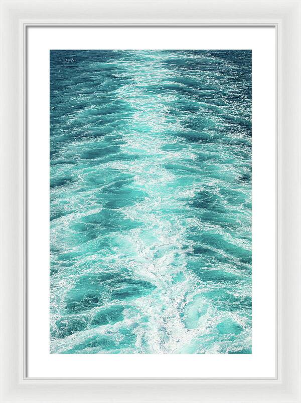 Off the Coastal Waters of Italy - Framed Print