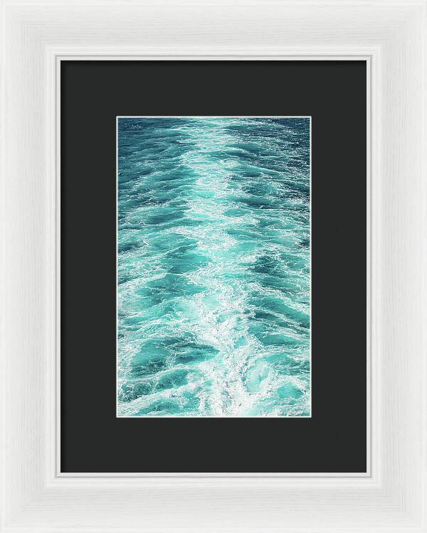 Off the Coastal Waters of Italy - Framed Print
