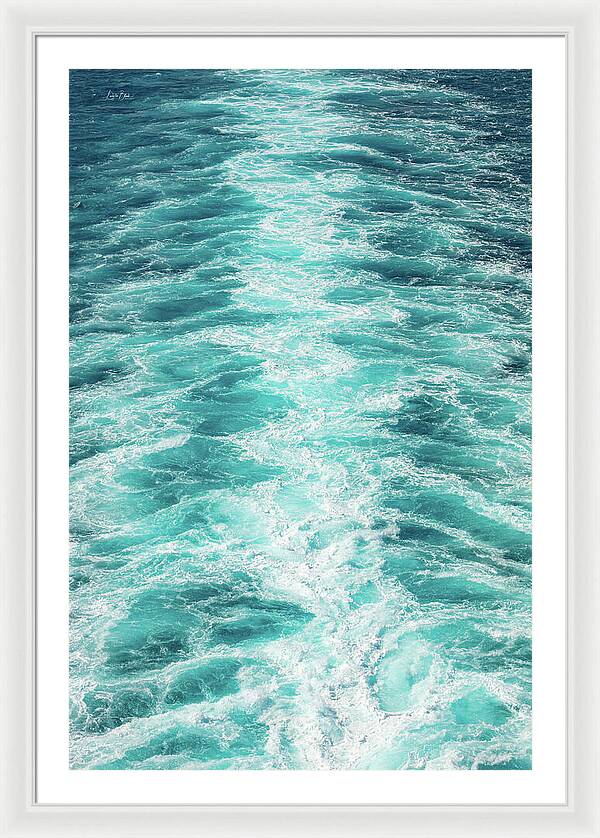 Off the Coastal Waters of Italy - Framed Print