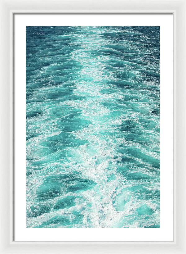Off the Coastal Waters of Italy - Framed Print
