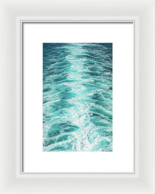Off the Coastal Waters of Italy - Framed Print