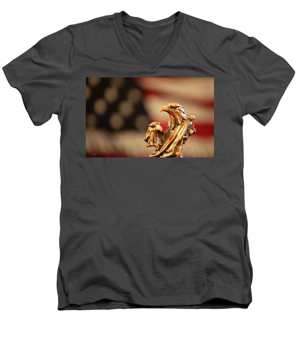 Red Dawn - Men's V-Neck T-Shirt