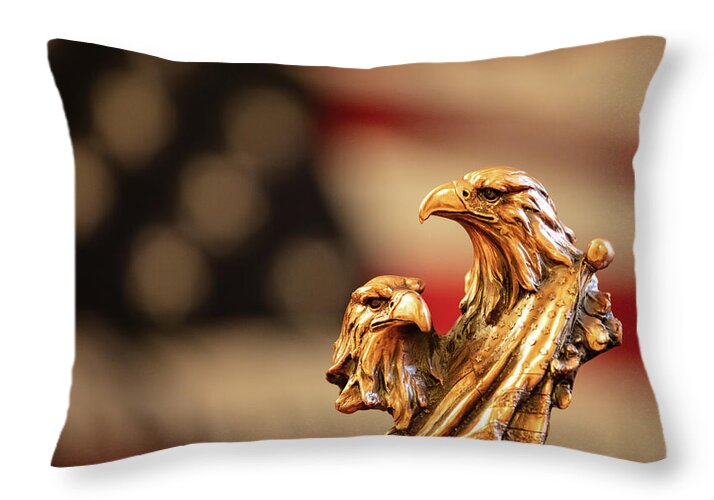 Red Dawn - Throw Pillow