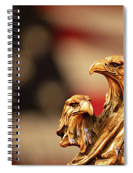 Red Dawn - Spiral Notebook