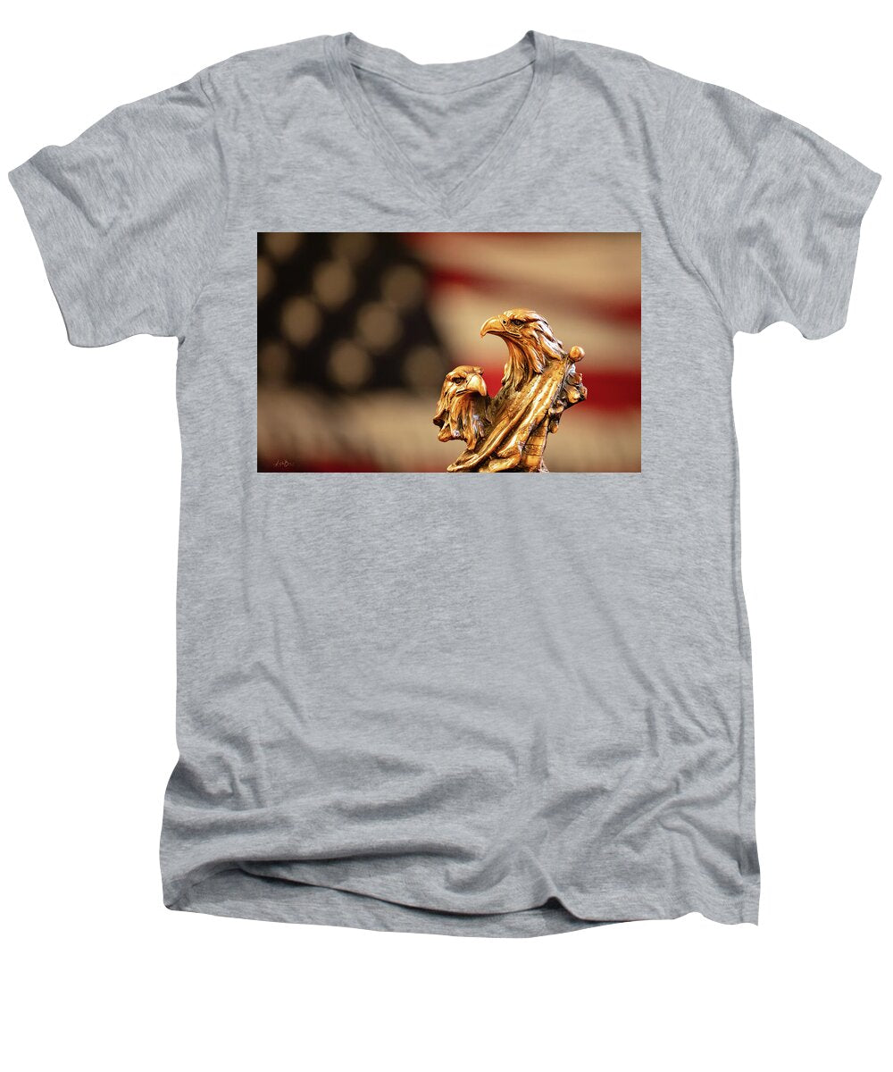 Red Dawn - Men's V-Neck T-Shirt