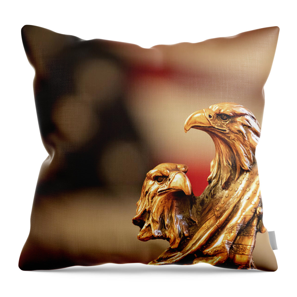 Red Dawn - Throw Pillow