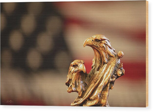 Red Dawn - Wood Print