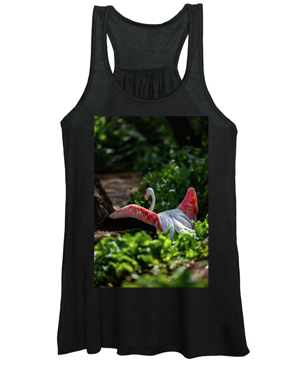 Reverse Fly Flamingo - Women's Tank Top