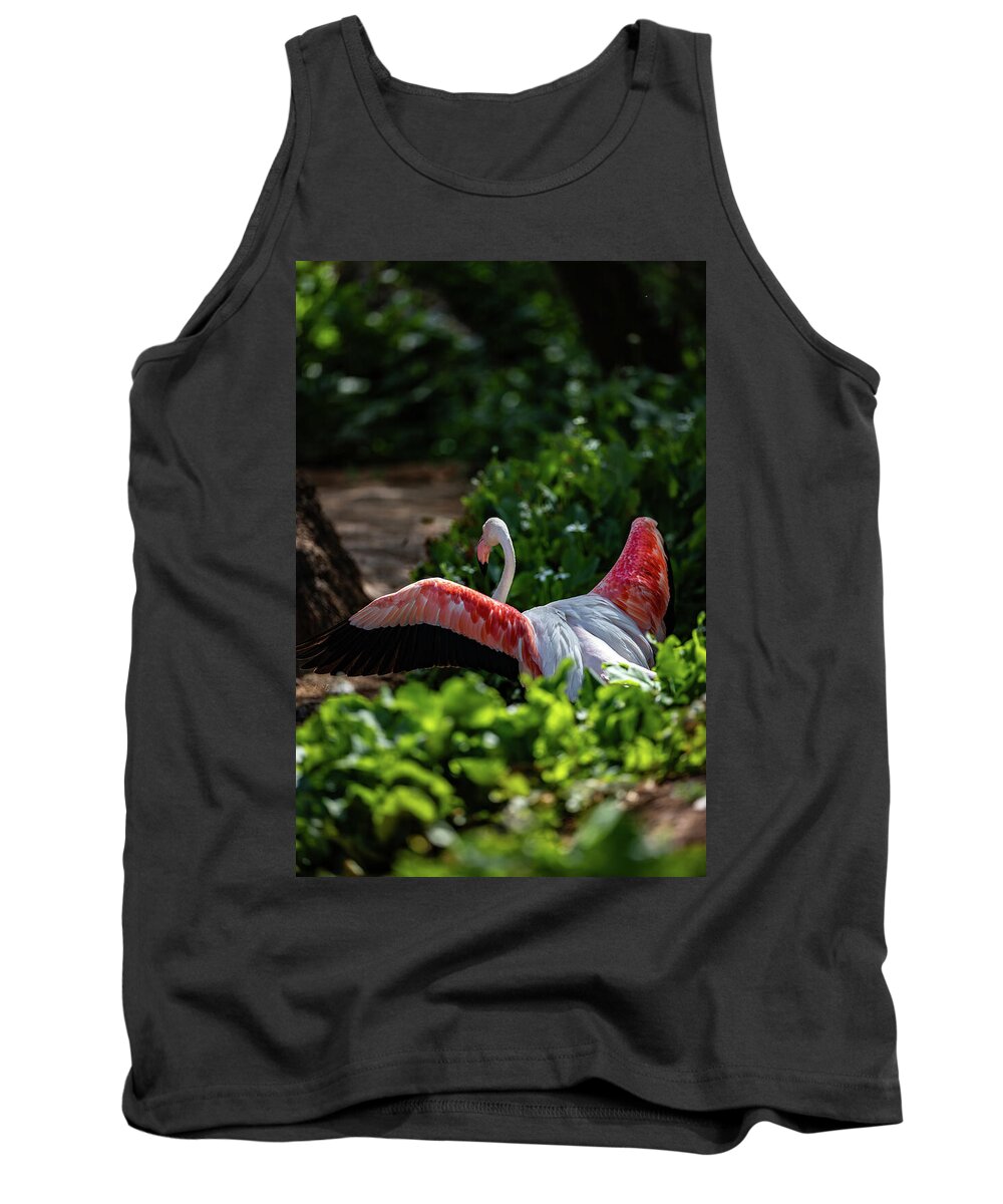 Reverse Fly Flamingo - Tank Top