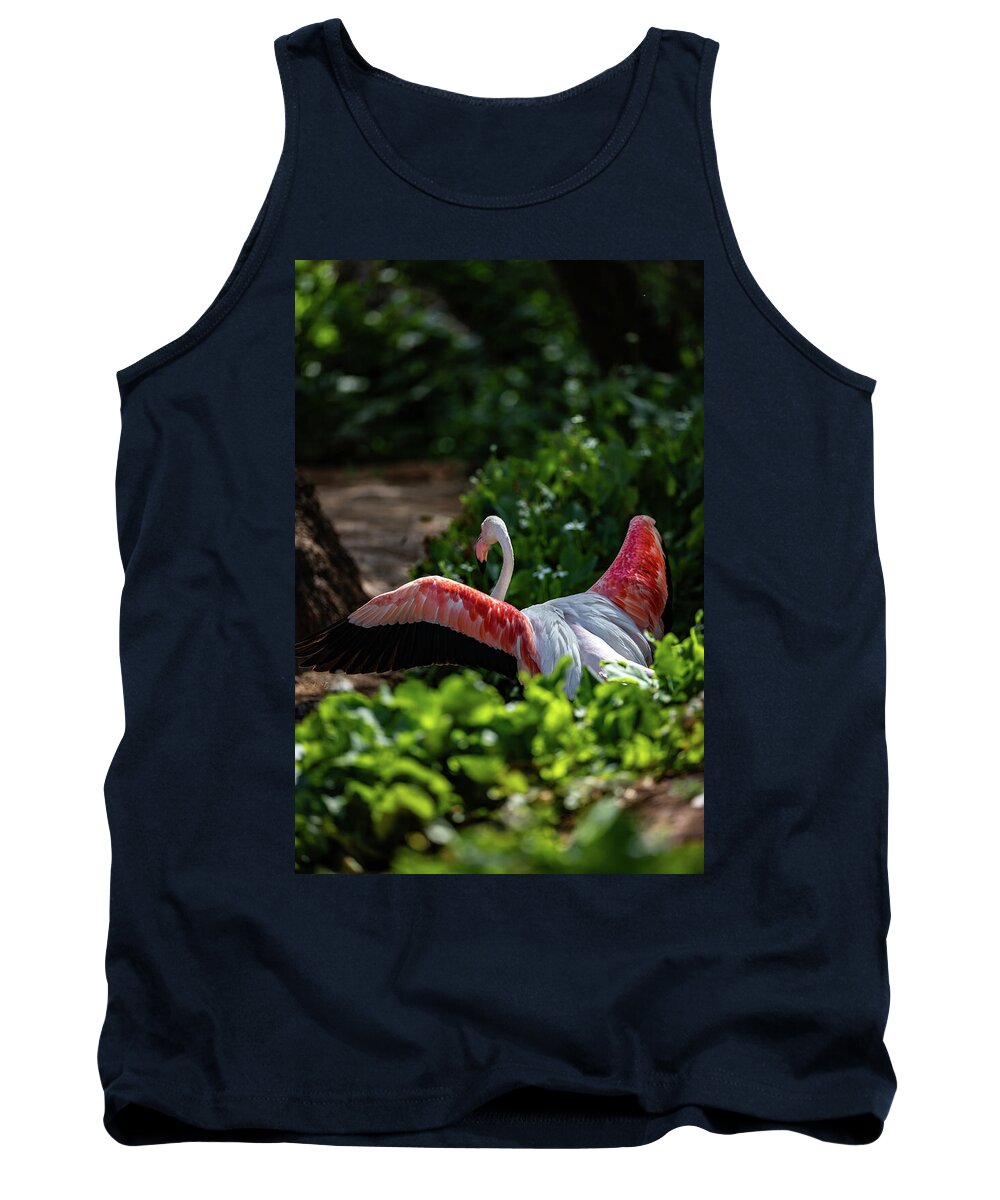Reverse Fly Flamingo - Tank Top
