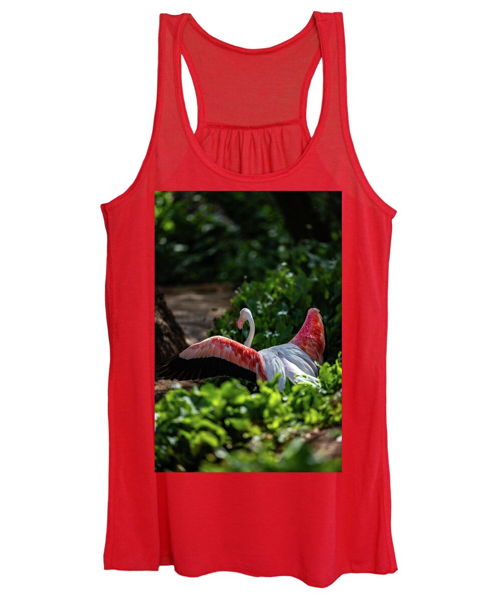 Reverse Fly Flamingo - Women's Tank Top