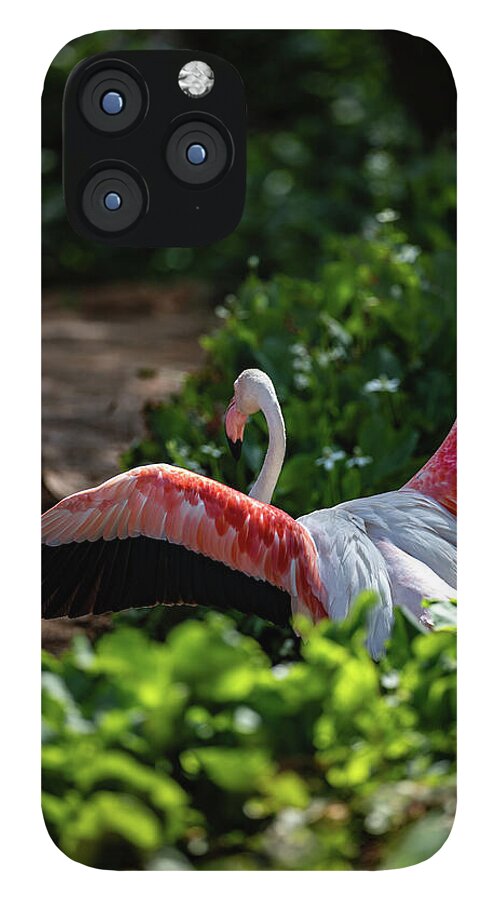 Reverse Fly Flamingo - Phone Case