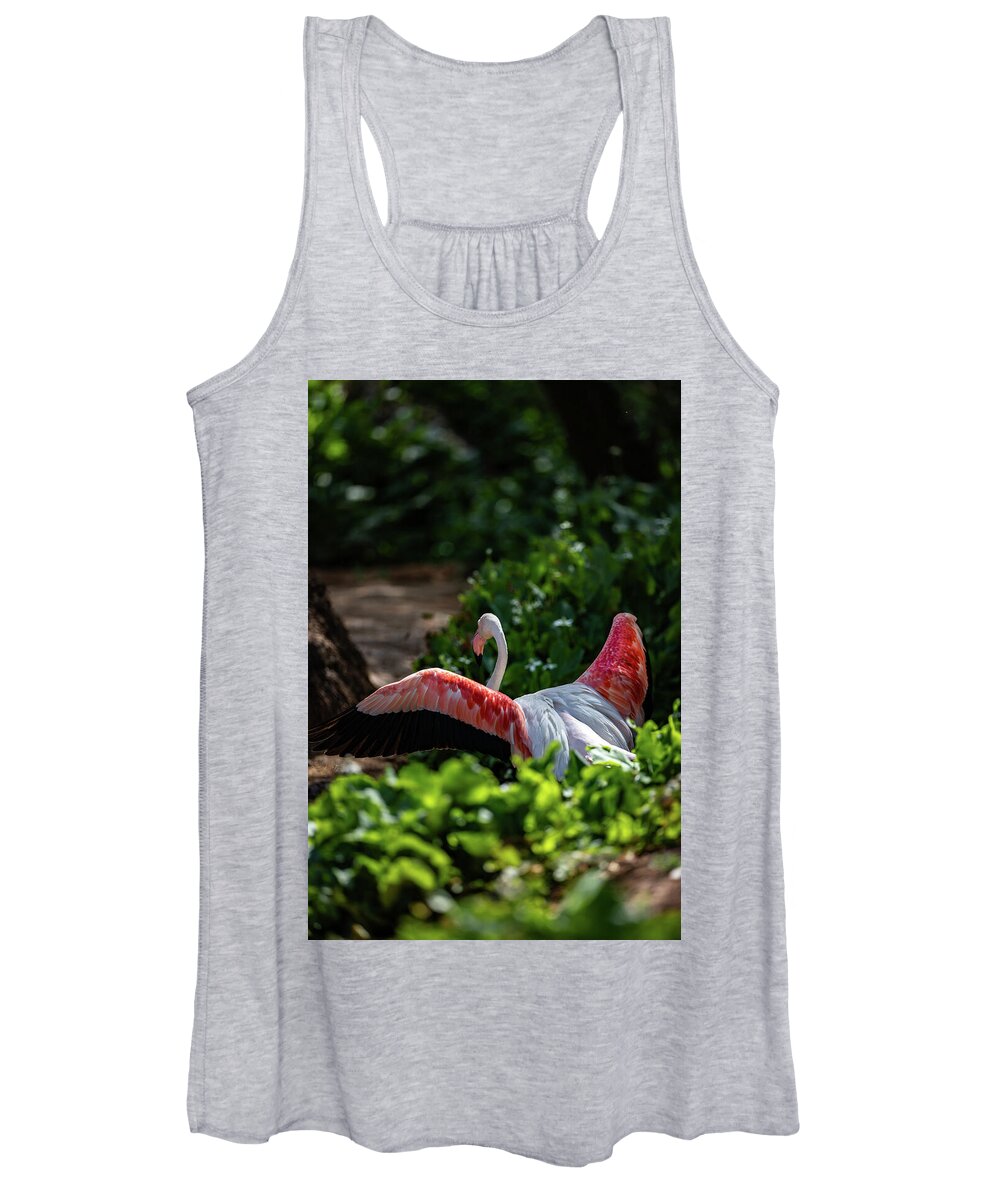 Reverse Fly Flamingo - Women's Tank Top