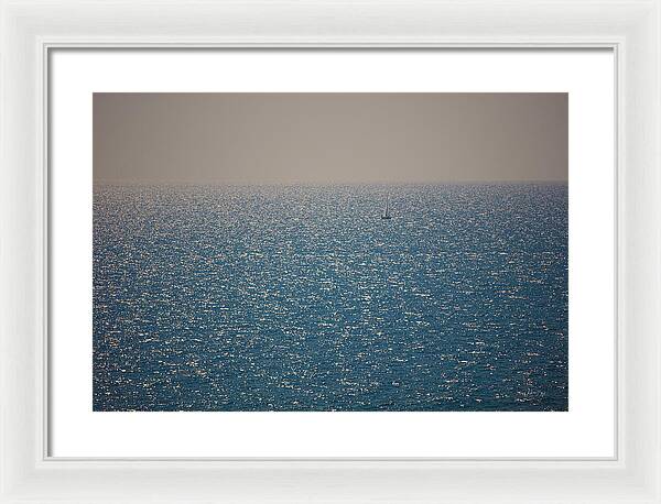 Sailboat of Italy - Framed Print