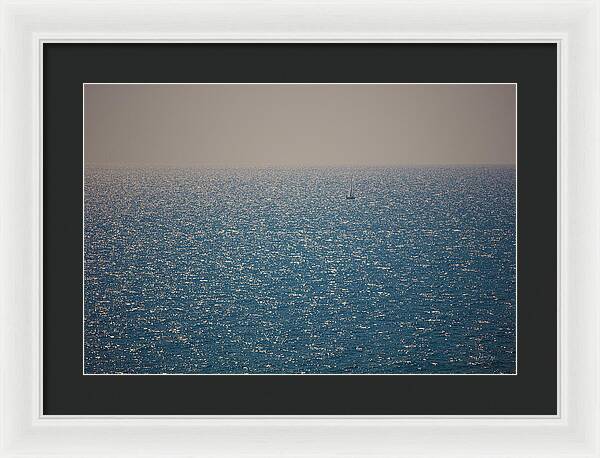 Sailboat of Italy - Framed Print