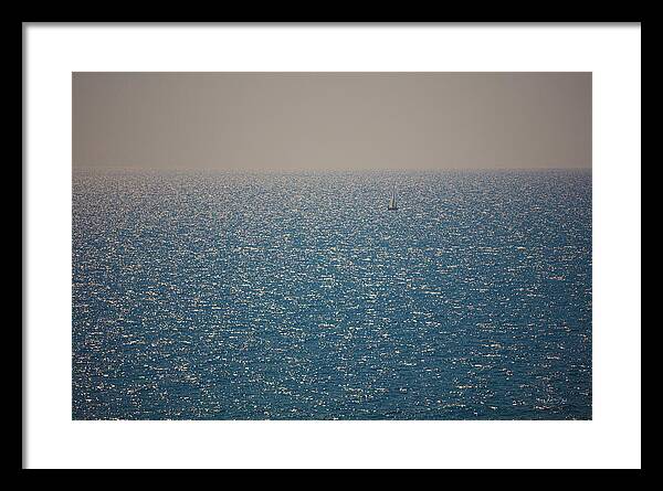 Sailboat of Italy - Framed Print