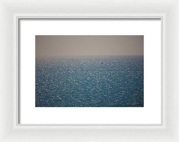 Sailboat of Italy - Framed Print