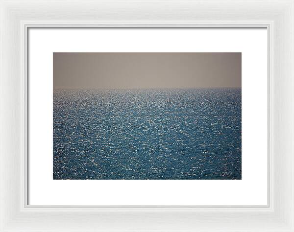Sailboat of Italy - Framed Print