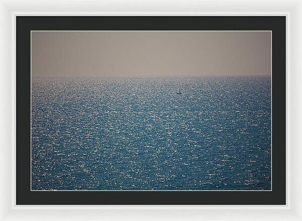 Sailboat of Italy - Framed Print