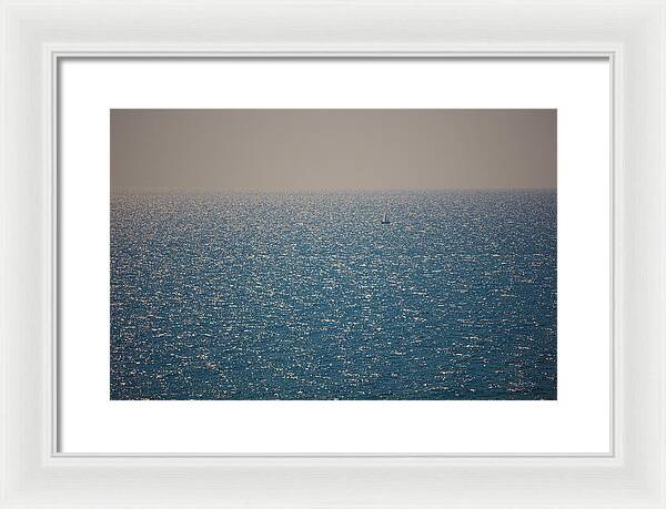 Sailboat of Italy - Framed Print