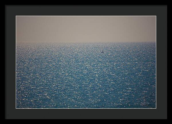 Sailboat of Italy - Framed Print