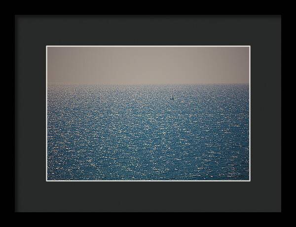 Sailboat of Italy - Framed Print