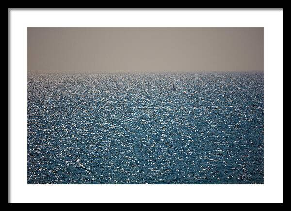 Sailboat of Italy - Framed Print