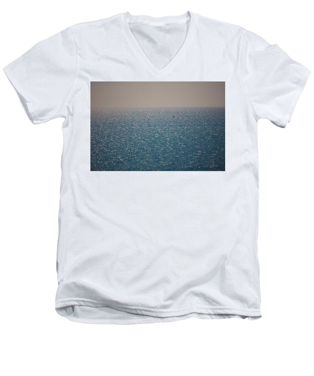 Sailboat of Italy - Men's V-Neck T-Shirt