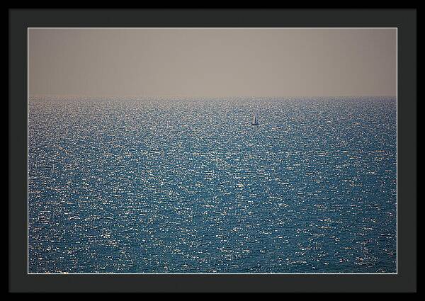 Sailboat of Italy - Framed Print