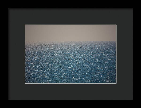 Sailboat of Italy - Framed Print