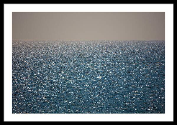 Sailboat of Italy - Framed Print