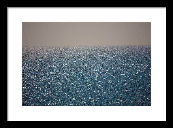 Sailboat of Italy - Framed Print