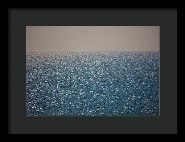 Sailboat of Italy - Framed Print