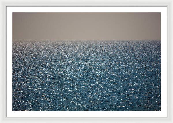 Sailboat of Italy - Framed Print