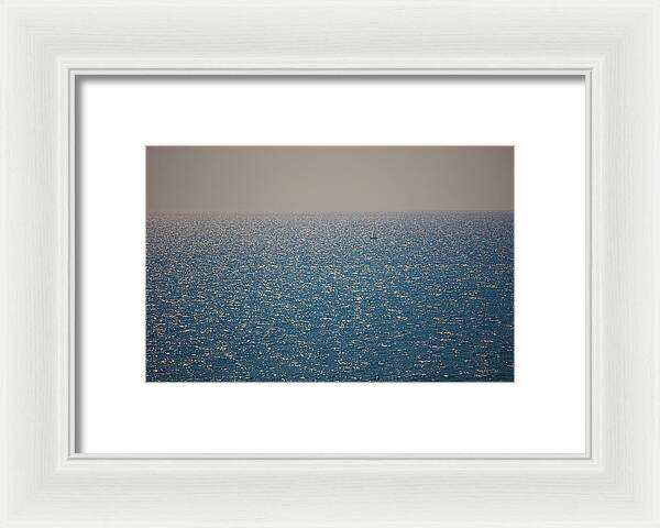 Sailboat of Italy - Framed Print