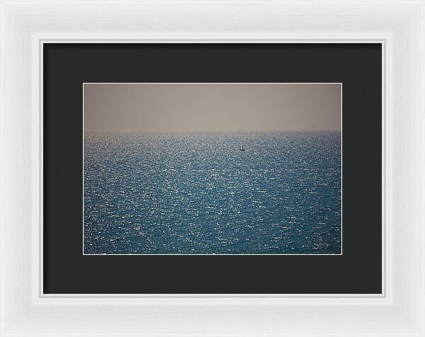 Sailboat of Italy - Framed Print