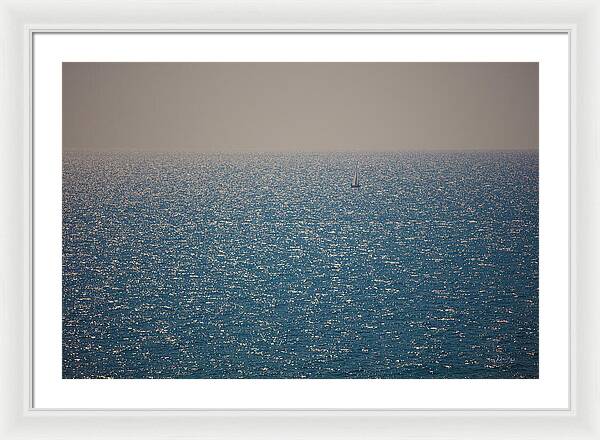 Sailboat of Italy - Framed Print