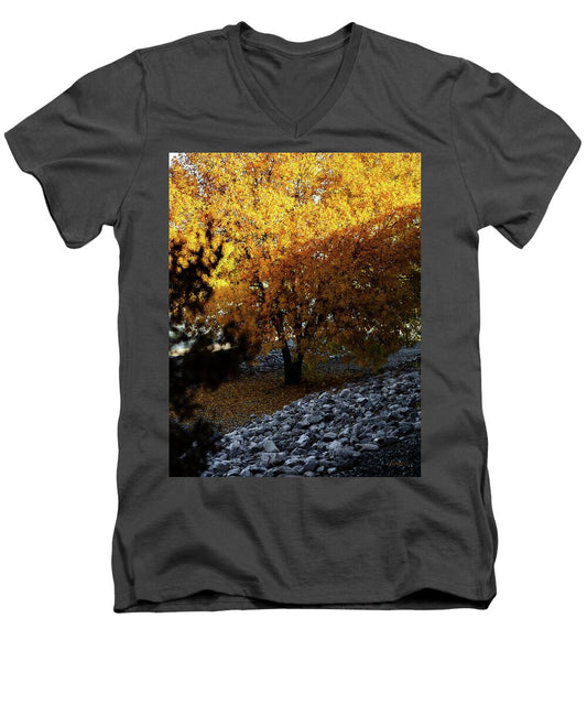 December in Arizona - Men's V-Neck T-Shirt