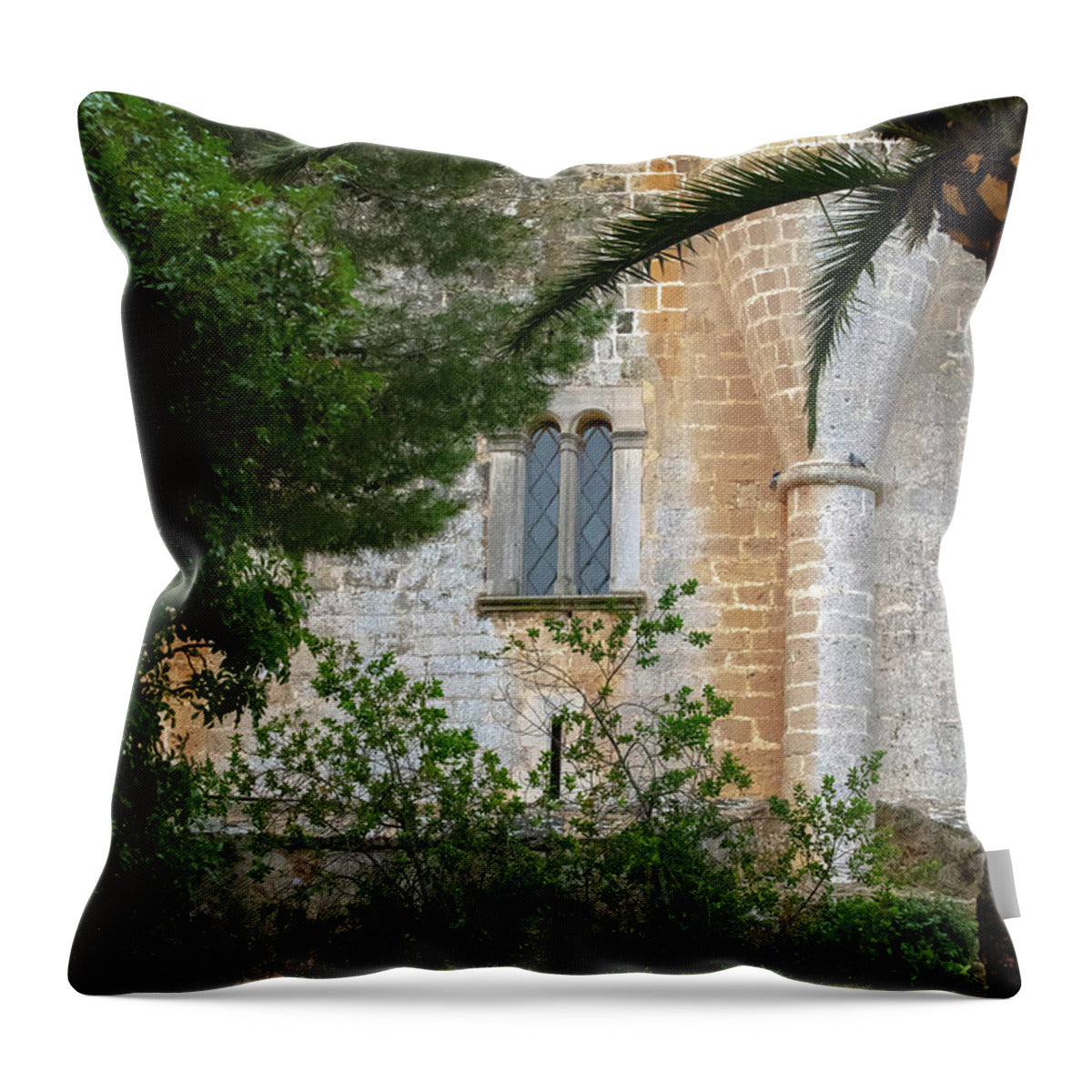 Spain Castle II - Throw Pillow