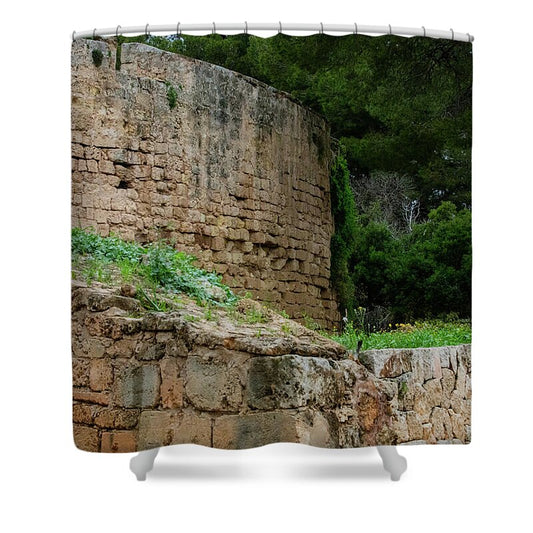 Spain Castle III - Shower Curtain