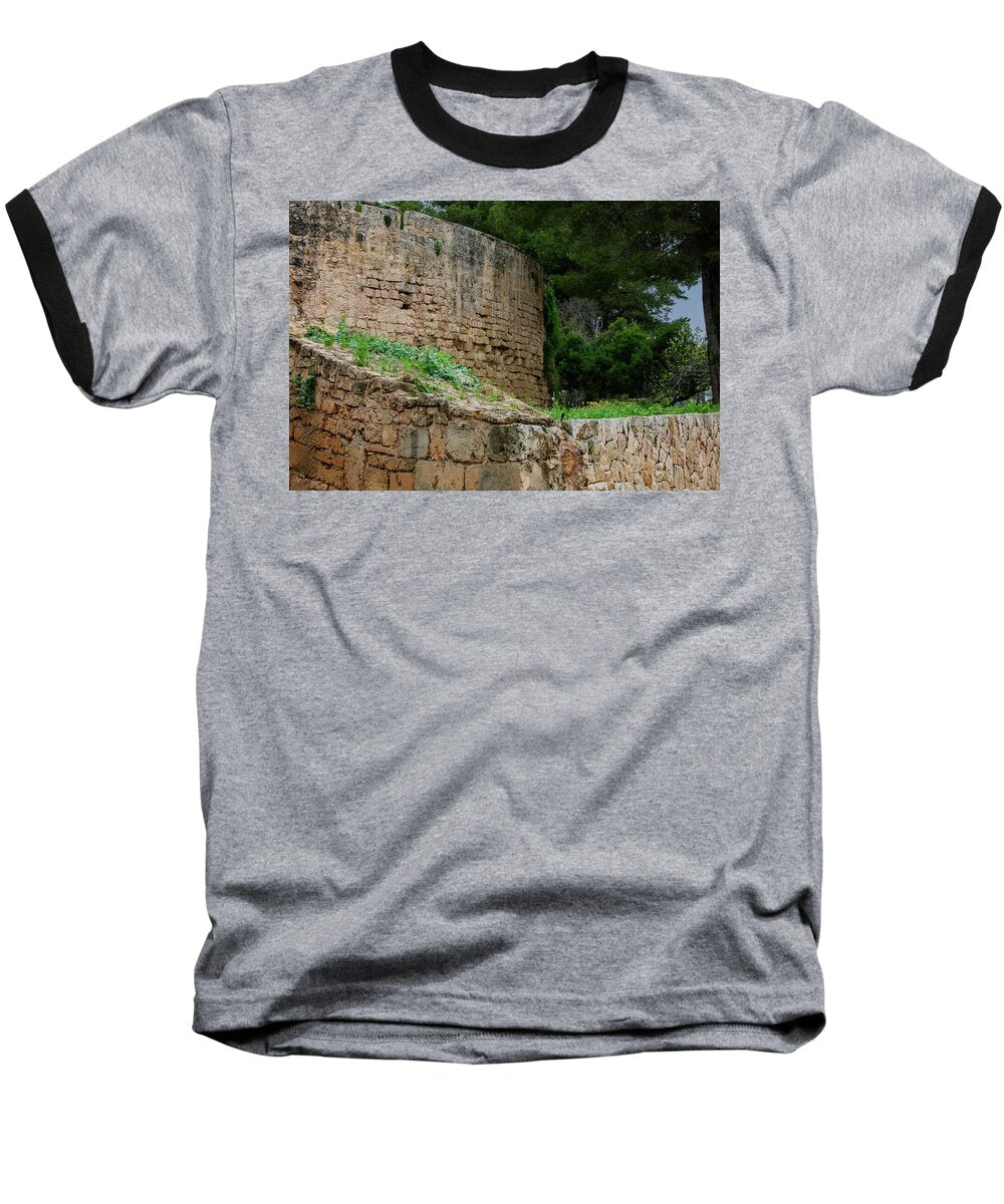 Spain Castle III - Baseball T-Shirt