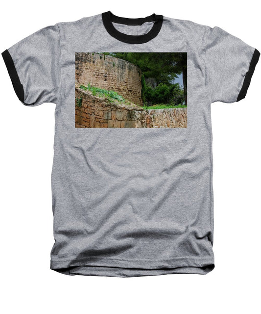 Spain Castle III - Baseball T-Shirt