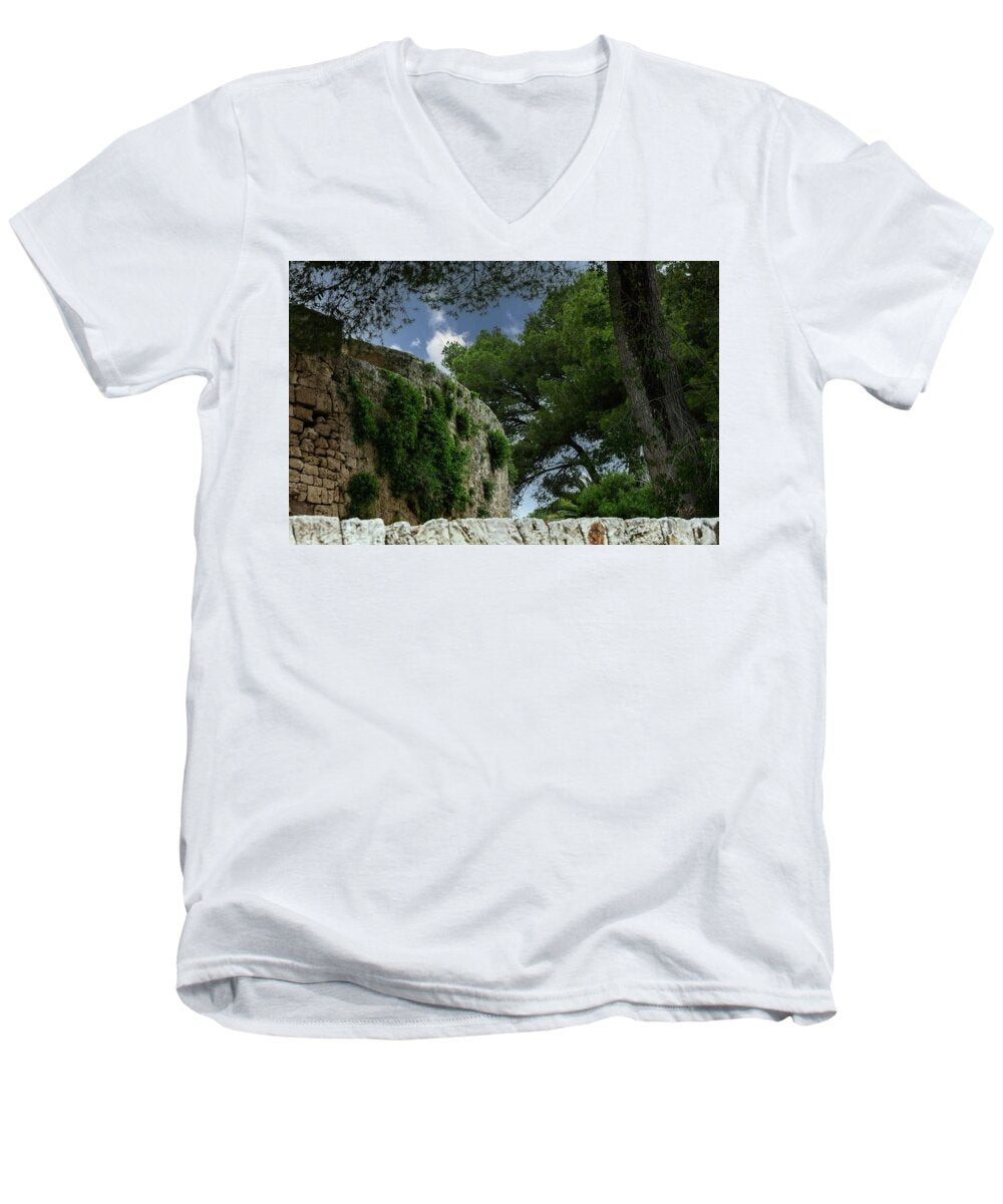 Spain Castle IV - Men's V-Neck T-Shirt